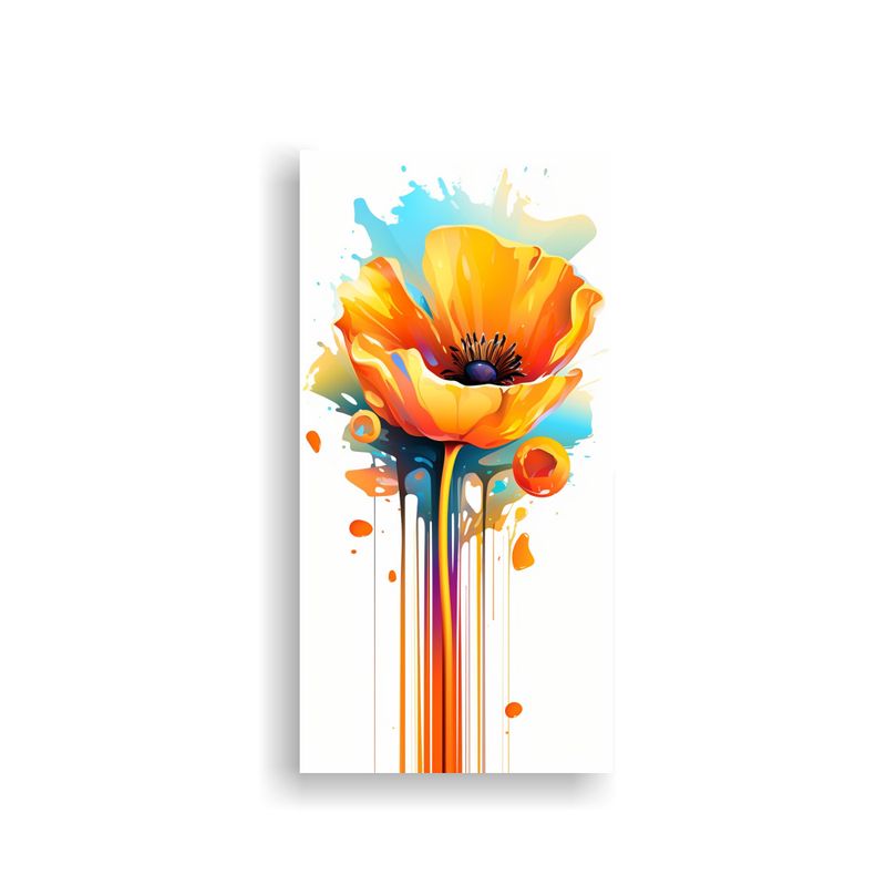 GENERICO - Ilustración Vectorial Elegante Y Colorida De Una 20x40 Cm
