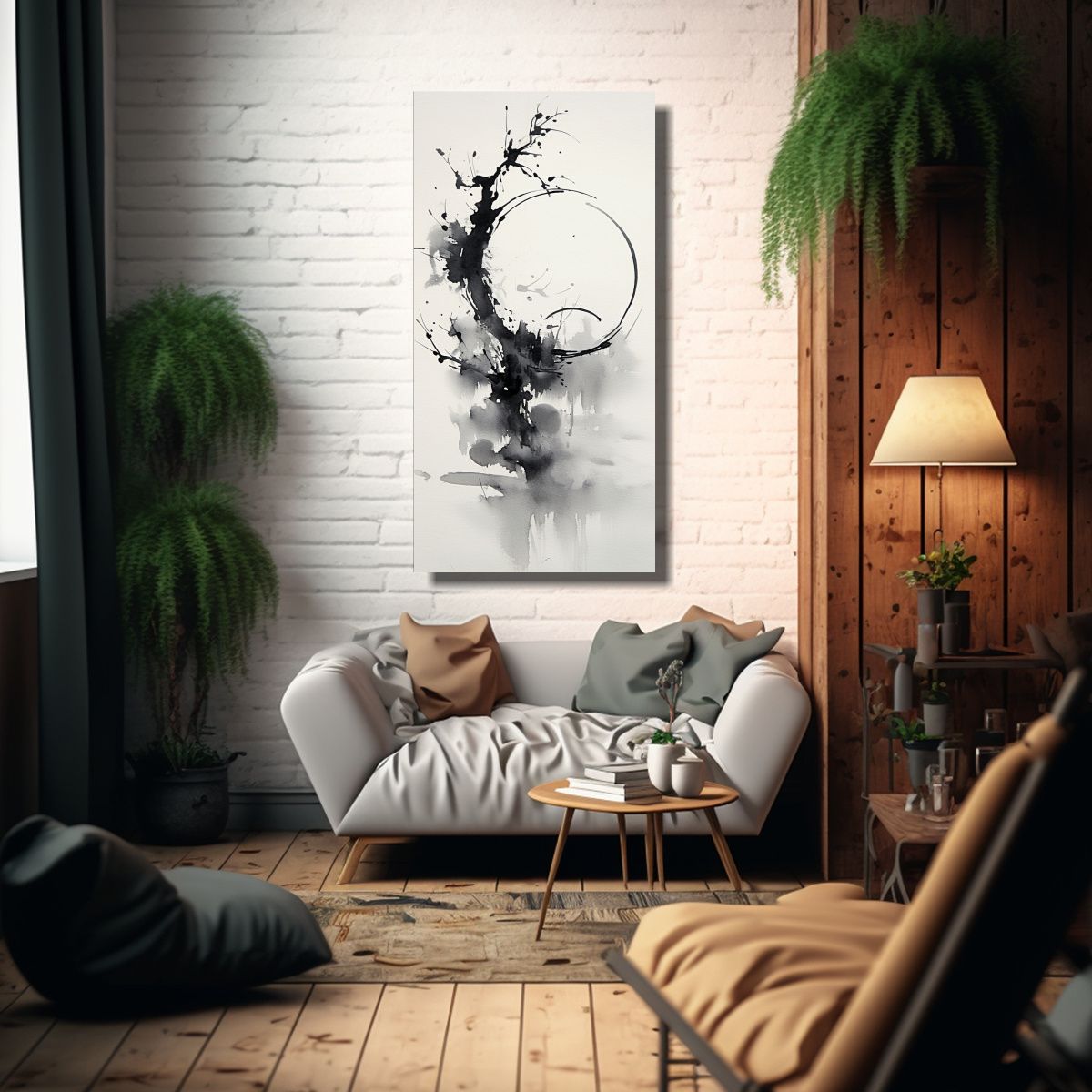 GENERICO - Pinturas Decorativas Estilo Tinta Lavada 60x120 Cm