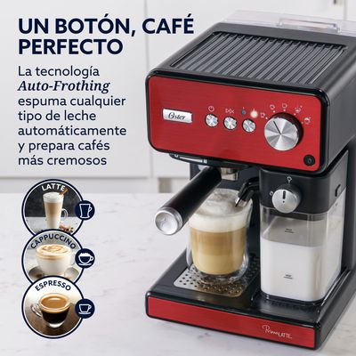 Imagen 2 del producto Cafetera Automática Primalatte Roja Bvstem6604r