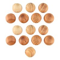 Bolas de Madera antipolillas 15u- Protector de ropa