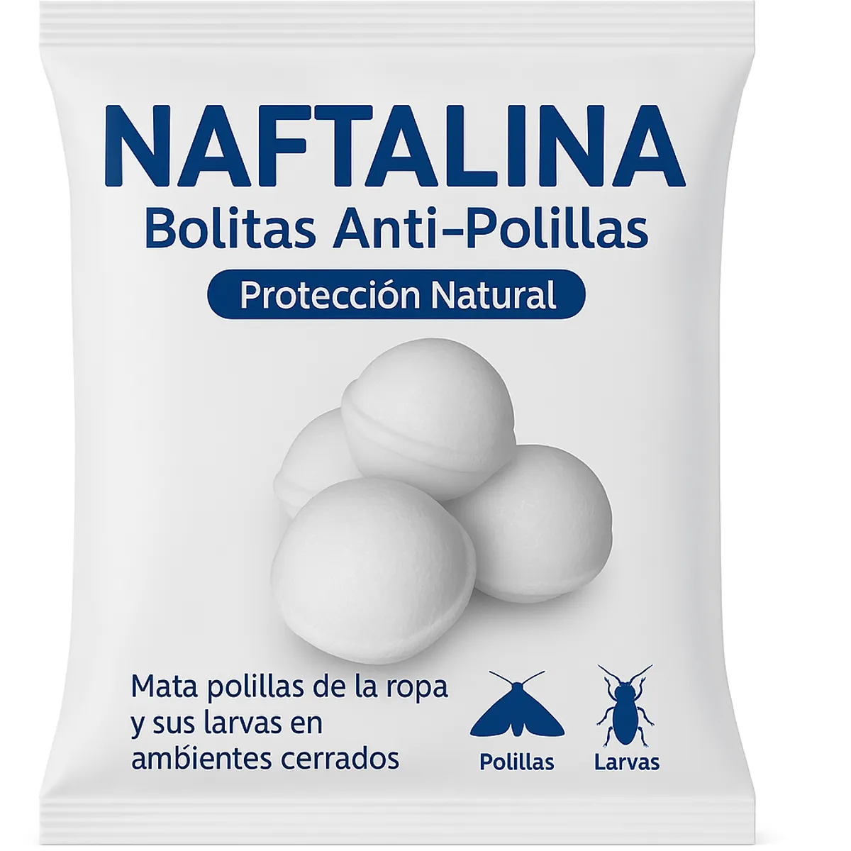 GENERICO - Bolas antipolillas 18u- Protector de ropa