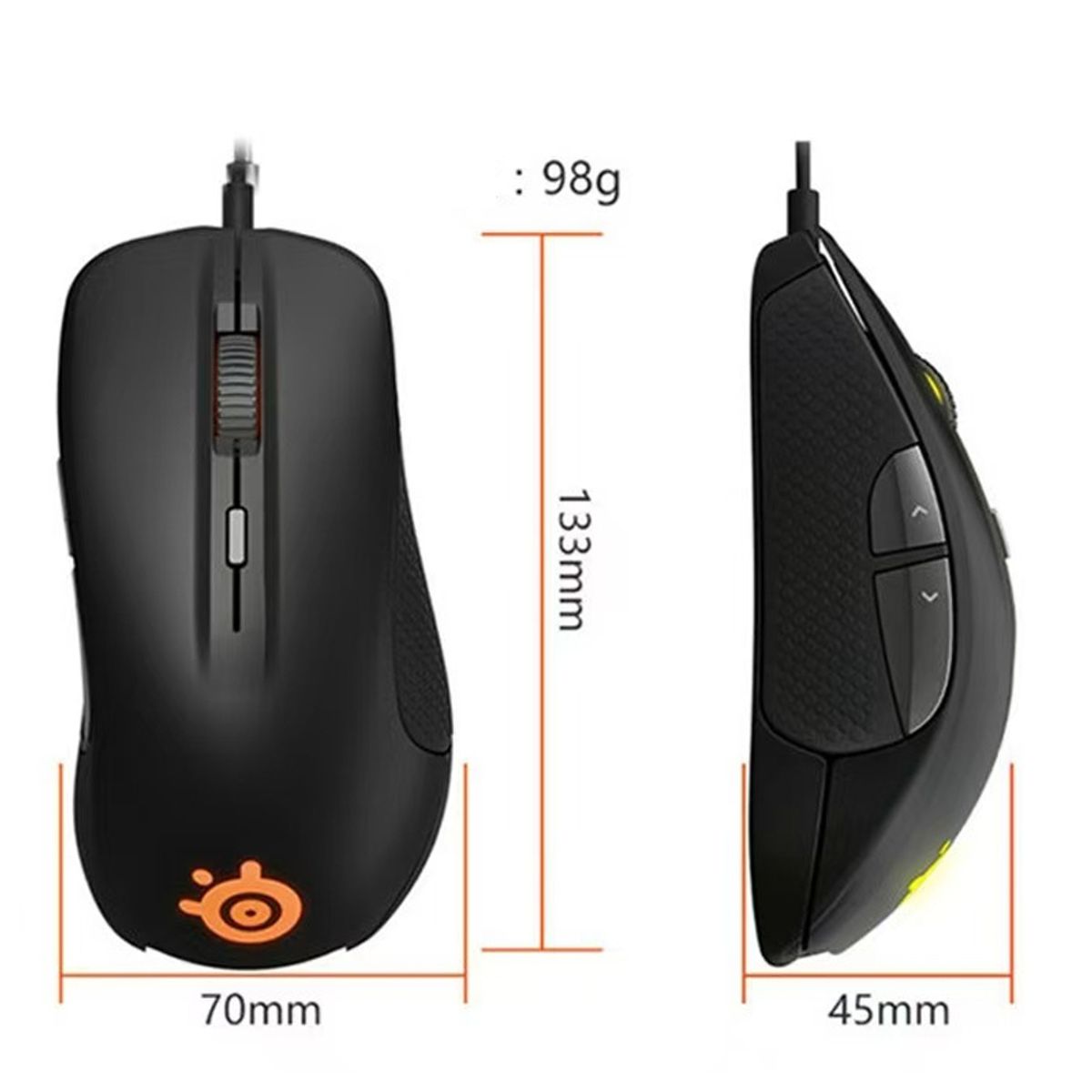 STEELSERIES - Mouse Gamer Steelseries Rival 300S 8000 DPI Negro