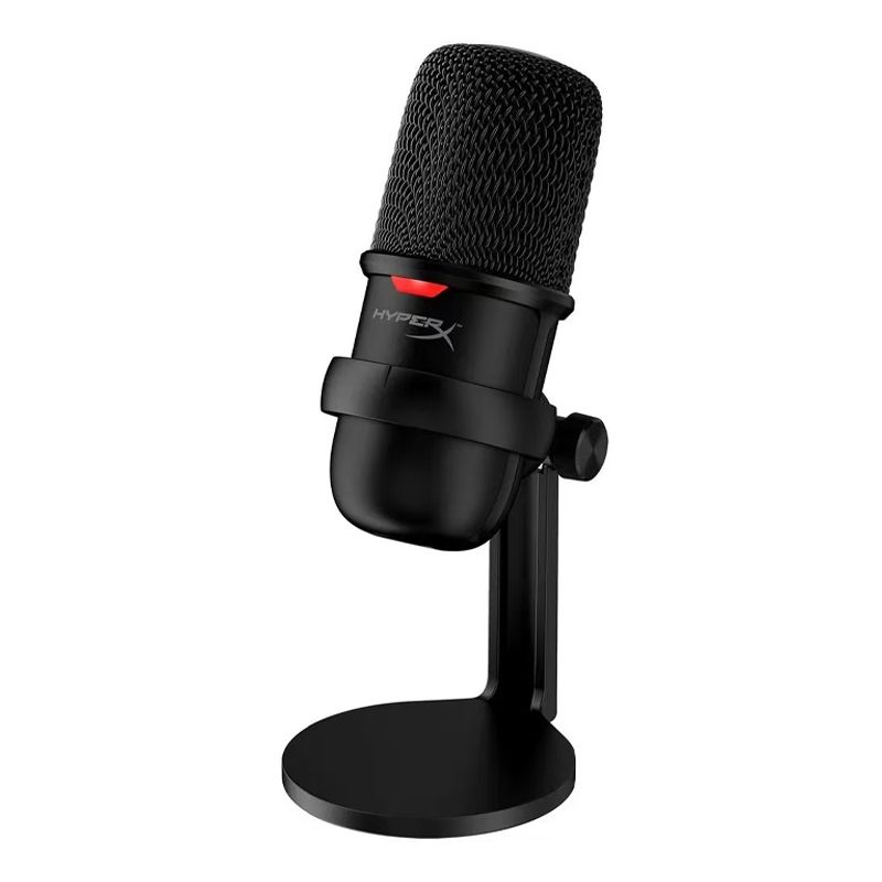 HYPERX - Micrófono para Streaming HyperX SoloCast USB Plug & Play Negro