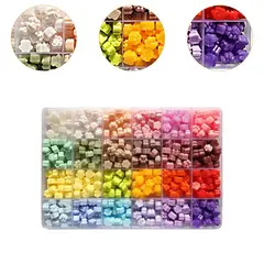 KUANGYE - Set 24 Cera Lacre Para Sellos Timbres Vintage Decoración