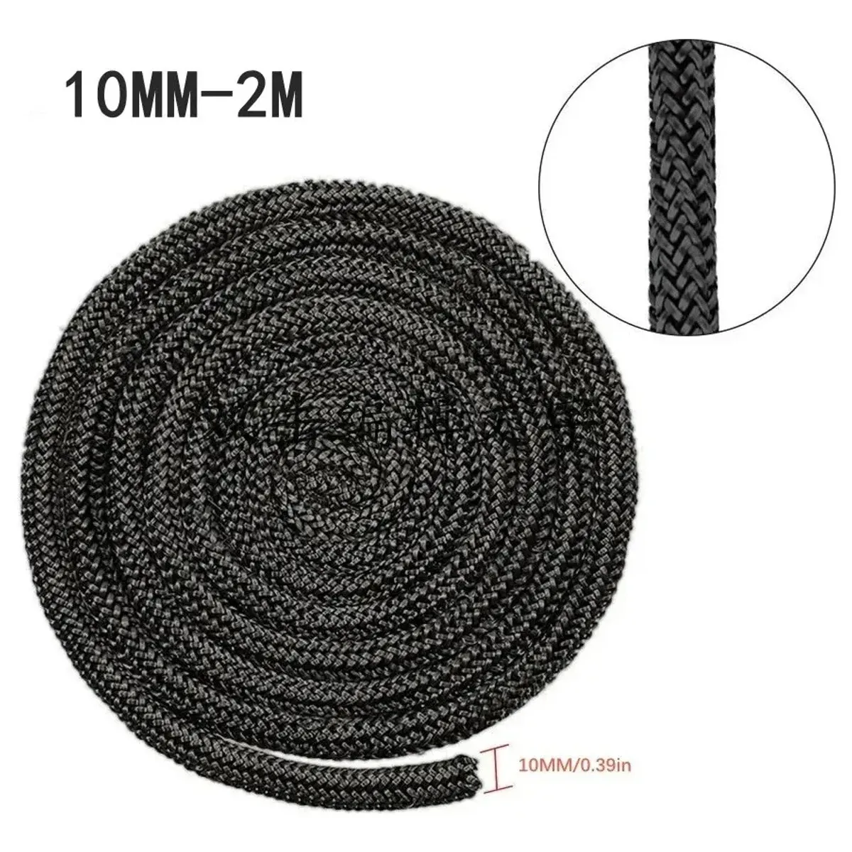 KUANGYE - Cuerda De Sellado De Fibra De Vidrio 2mx10mm