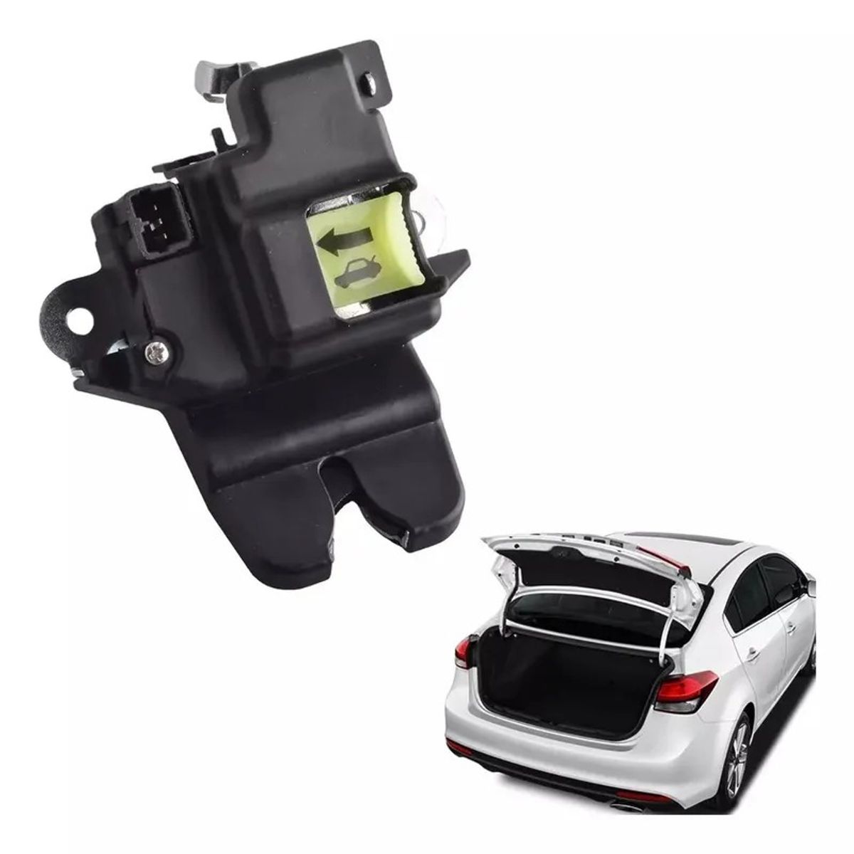 GENERICO - Chapa Cerradura Maletero Kia Rio4 Cerato Hyundai Elantra