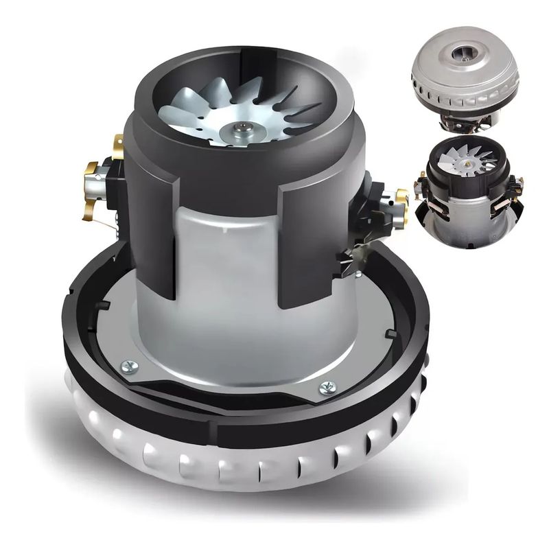 GENERICO - Motor Aspiradora Polvo-agua 1400w 1 Turbina