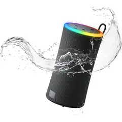 CASTLEN - Altavoz Bluetooth Portátil con Emparejamiento Estéreo PX7 RGB