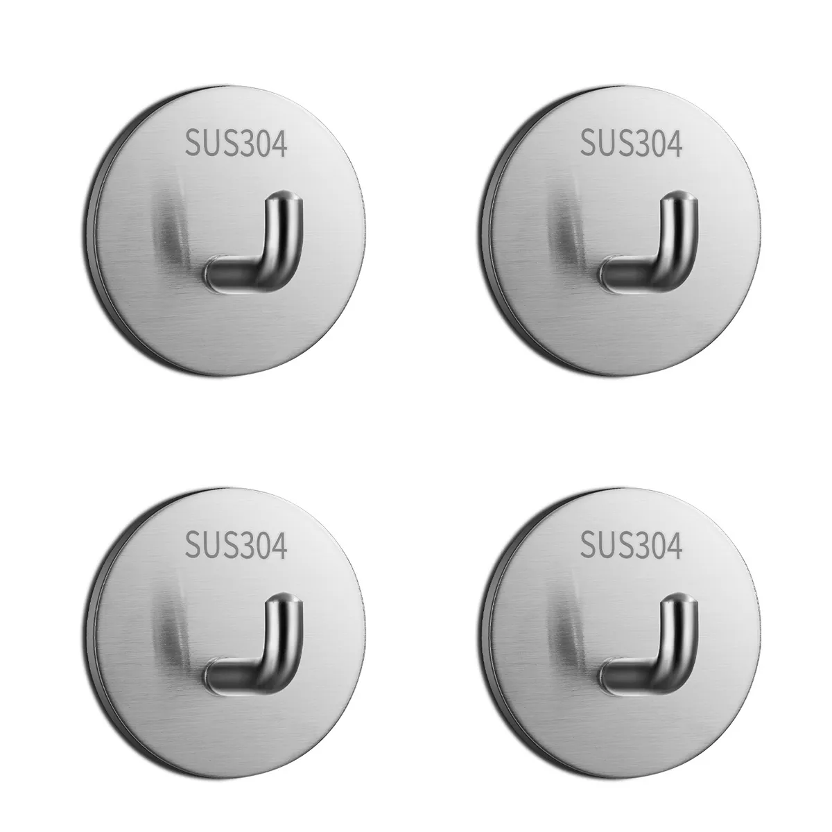 EDWINAYY - 4 Ganchos De Pared