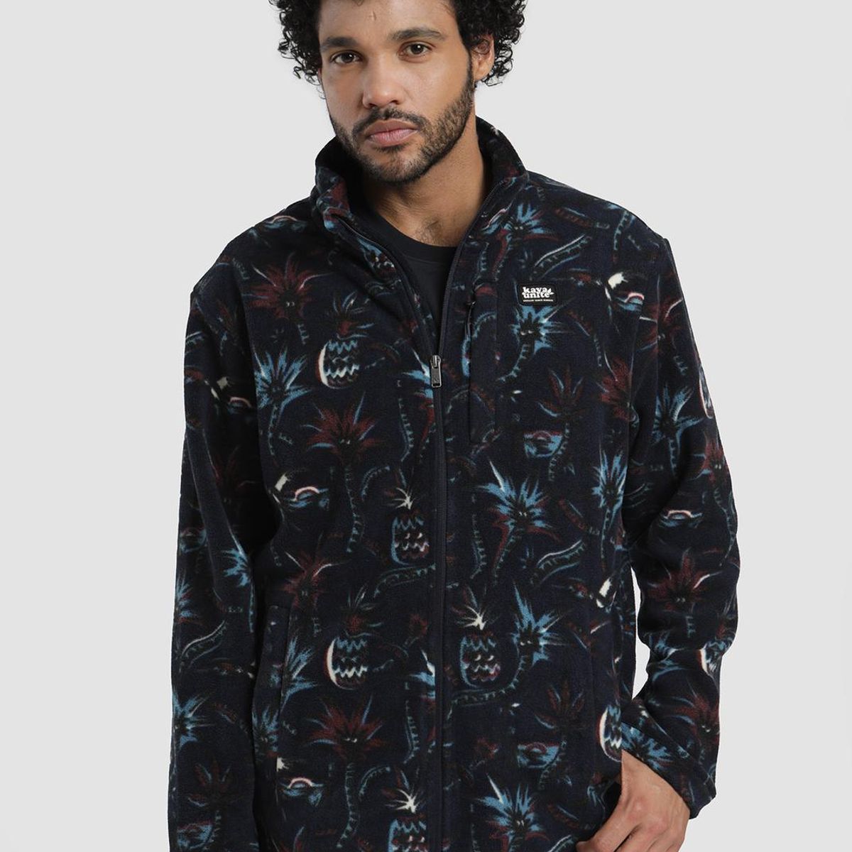 KAYA UNITE - Polar Full Zip Hombre Palmer Navy