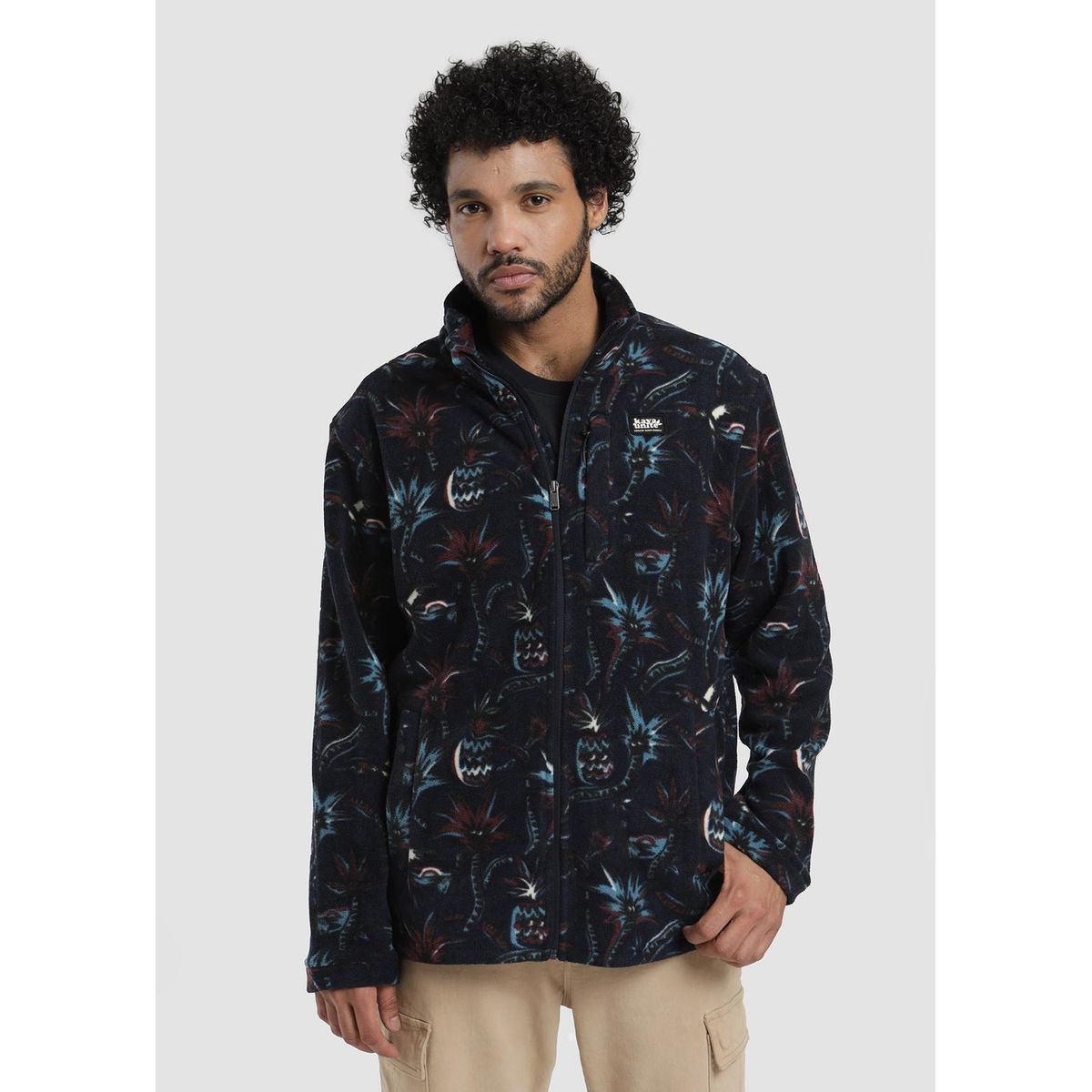 KAYA UNITE - Polar Full Zip Hombre Palmer Navy