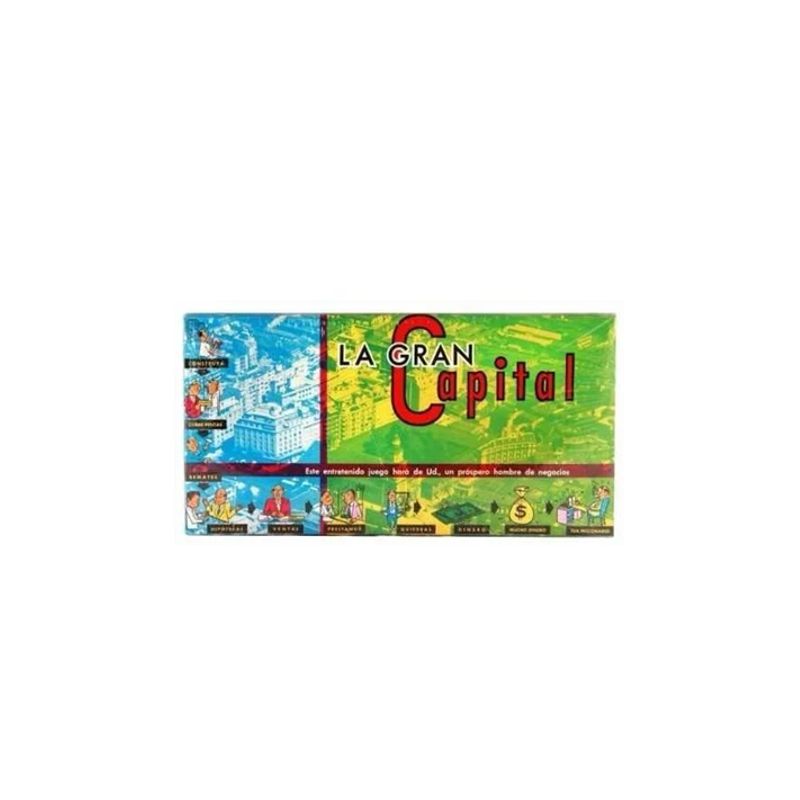 GENERICO - Juego De Mesa La Gran Capital - Y Sellado Multicolor