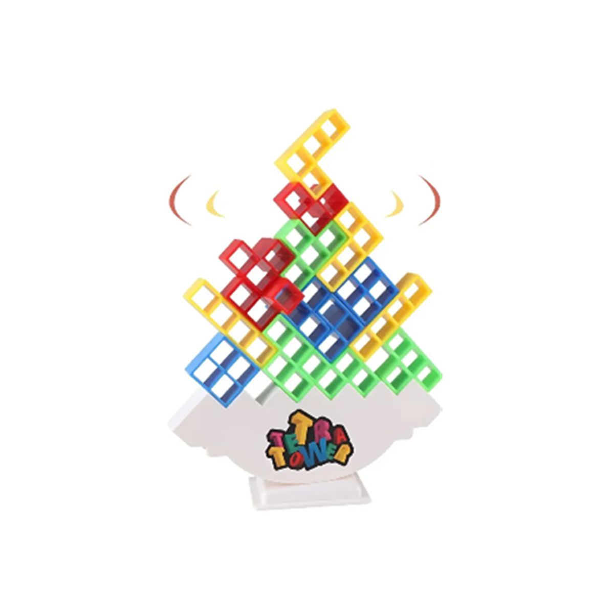 GENERICO - Juego Didáctico De Balance Y Equilibrio Torre 32pcs Multicolor