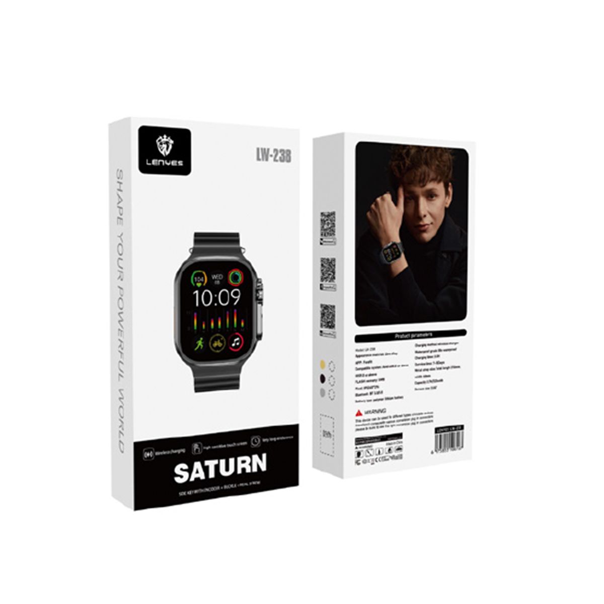 LENYES - Smartwatch Lenyes LW238 203” Pantalla Táctil