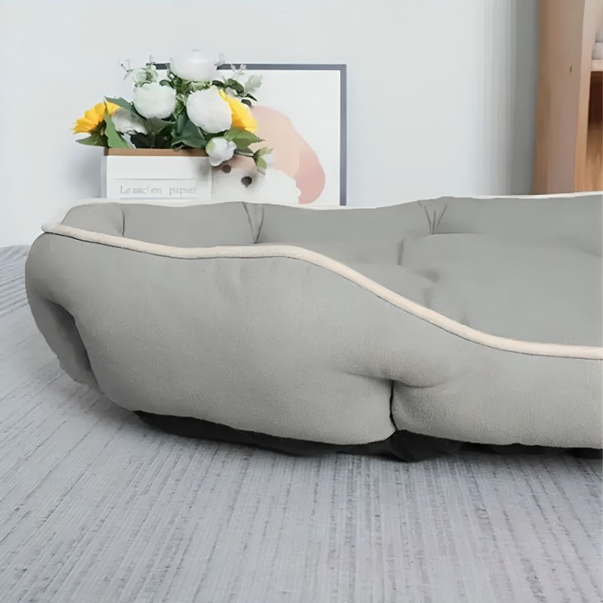 GENERICO - Cama Suave Para Mascotas Perros Y Gatos Talla L 70x50cm