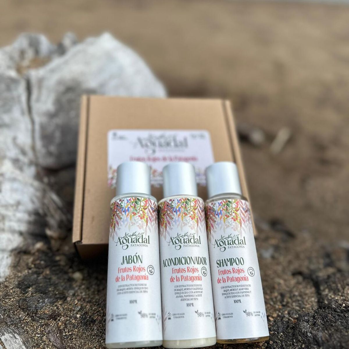 AGUADAL - Pack Travel Size Frutos Rojos de la patagonia