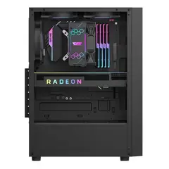 GENERICO - Gabinete darkflash a290 mesh atx vidrio templado usb 30 col