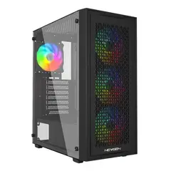 GENERICO - Gabinete newgen titanium 01 mesh atx color negro