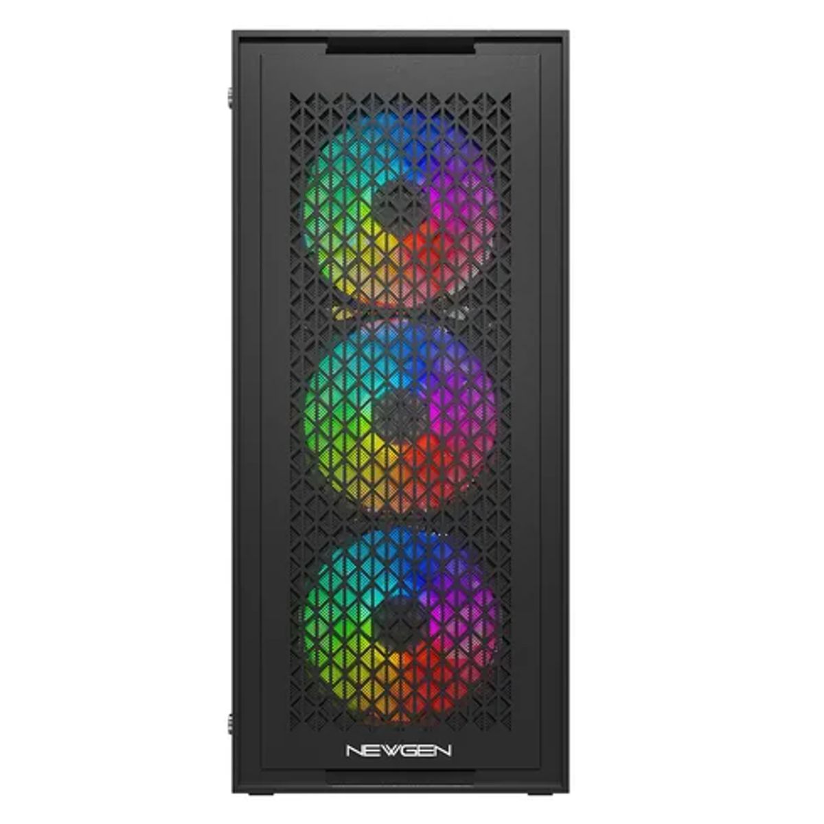 GENERICO - Gabinete newgen titanium 01 mesh atx color negro