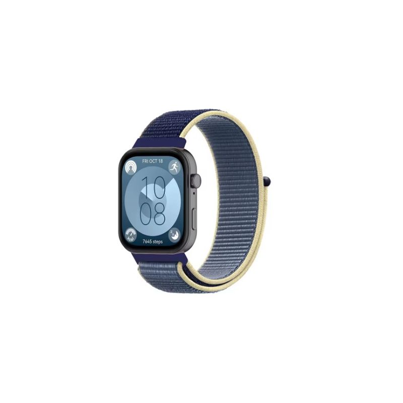 GENERICO - Correa De Nylon Para Huawei Watch Fit 4- AZUL CLARO