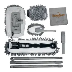ESHOPANGIE - Kit Cepillos De Microfibra Auto Hogar Interior Y Exterior