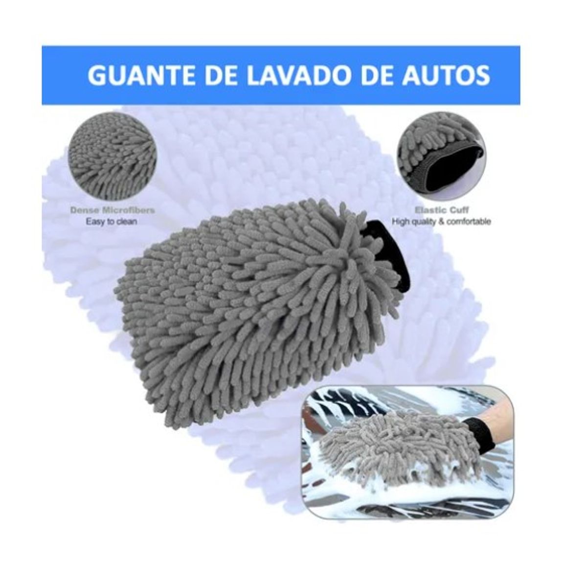 ESHOPANGIE - Kit Cepillos De Microfibra Auto Hogar Interior Y Exterior