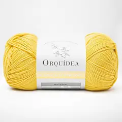 ORQUIDEA - LANA OVILLO 100% ALGODÓN SUPER SOFT ORQUÍDEA ANTIALÉRGICA - Amarillo