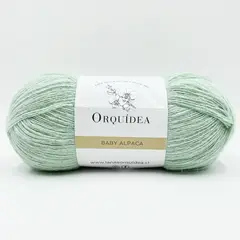 ORQUIDEA - LANA PREMIUM BABY ALPACA ORQUÍDEA 100 GRS ANTIALÉRGICA - Verde