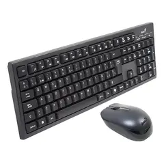 GENIUS - Kit Mouse Teclado Inalámbrico Km8101 Ai Copilot