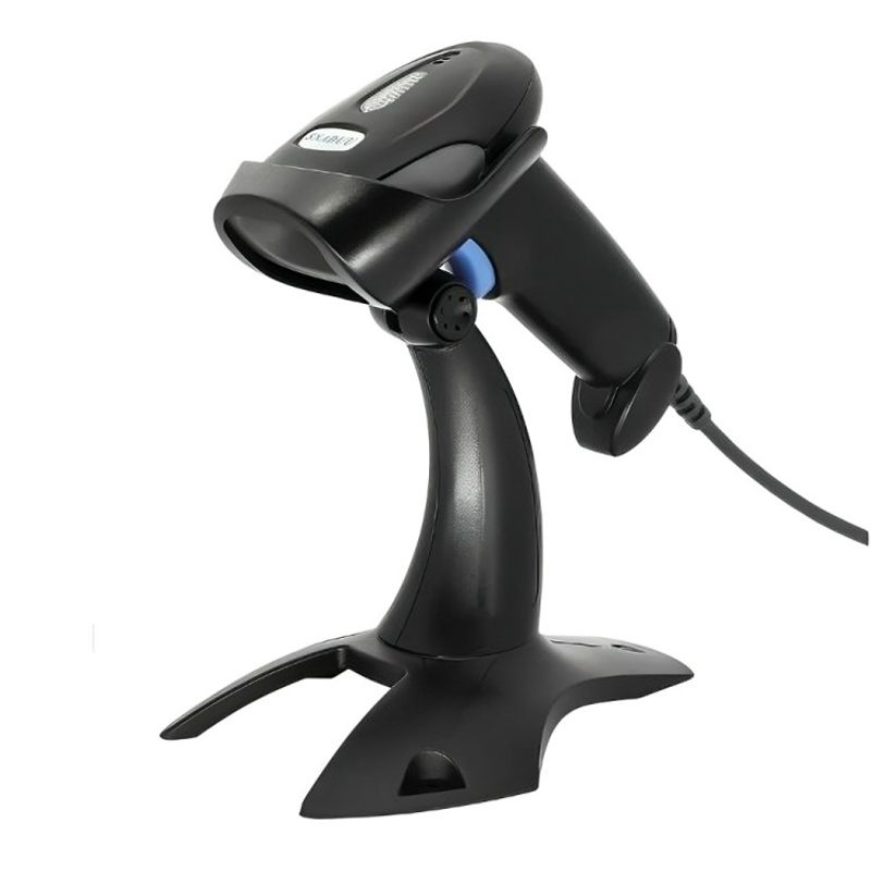 GENERICO - Lector Codigo De Barra Laser Usb Con Base