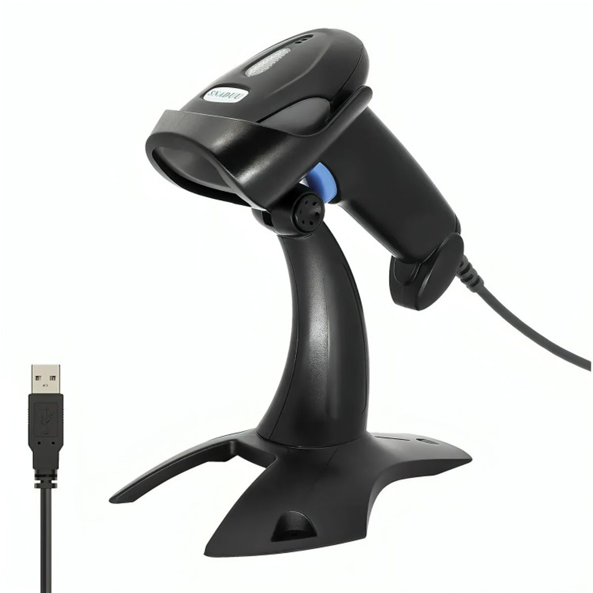 Lector Codigo De Barra Laser Usb Con Base, marca GENERICO - Foto 2