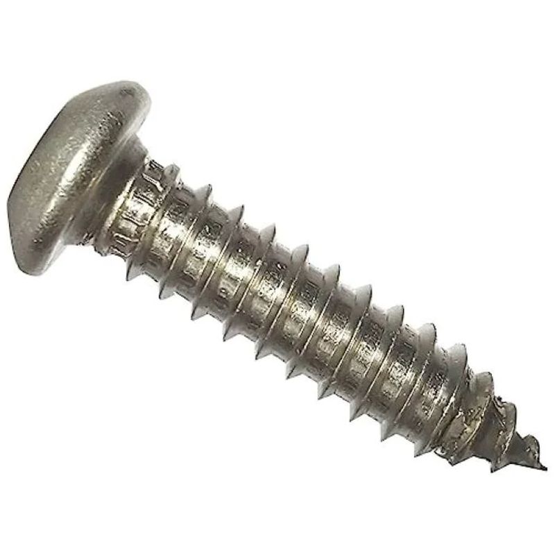 METALFER - Tornillo Zincado Cabeza Torx T-15 10-18x58 100 Und