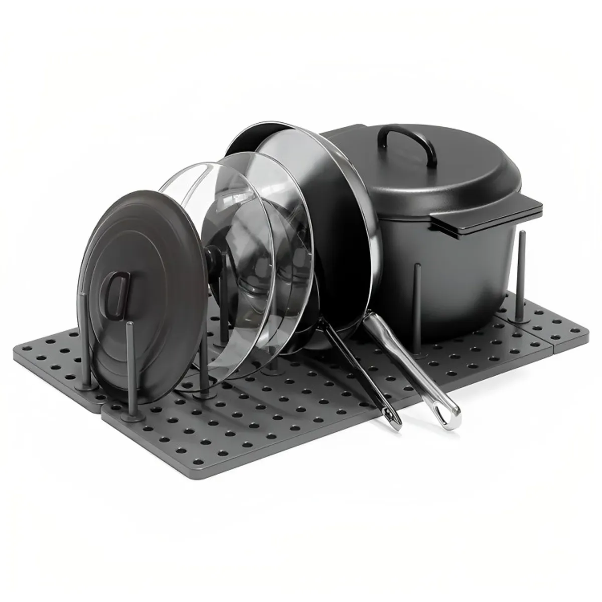 GENERICO - Set De 2 Estante Ajustable De Drenaje Cocina Tipo De Cajón