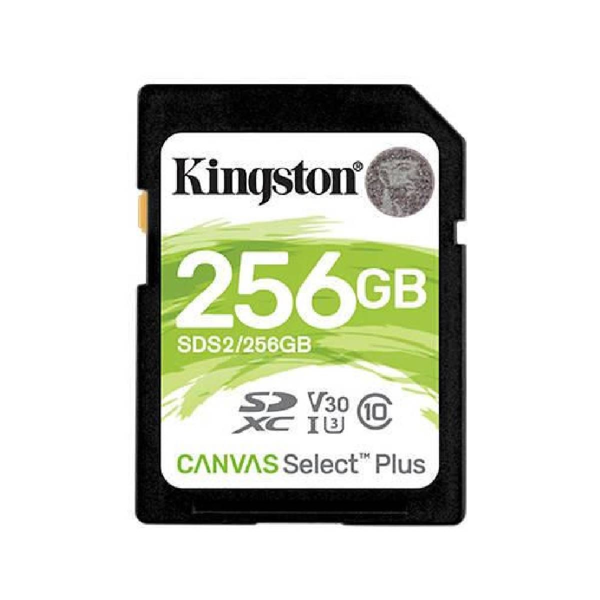 KINGSTON - Tarjeta SD Kingston 256GB Canvas Select Plus SDS2/256GB