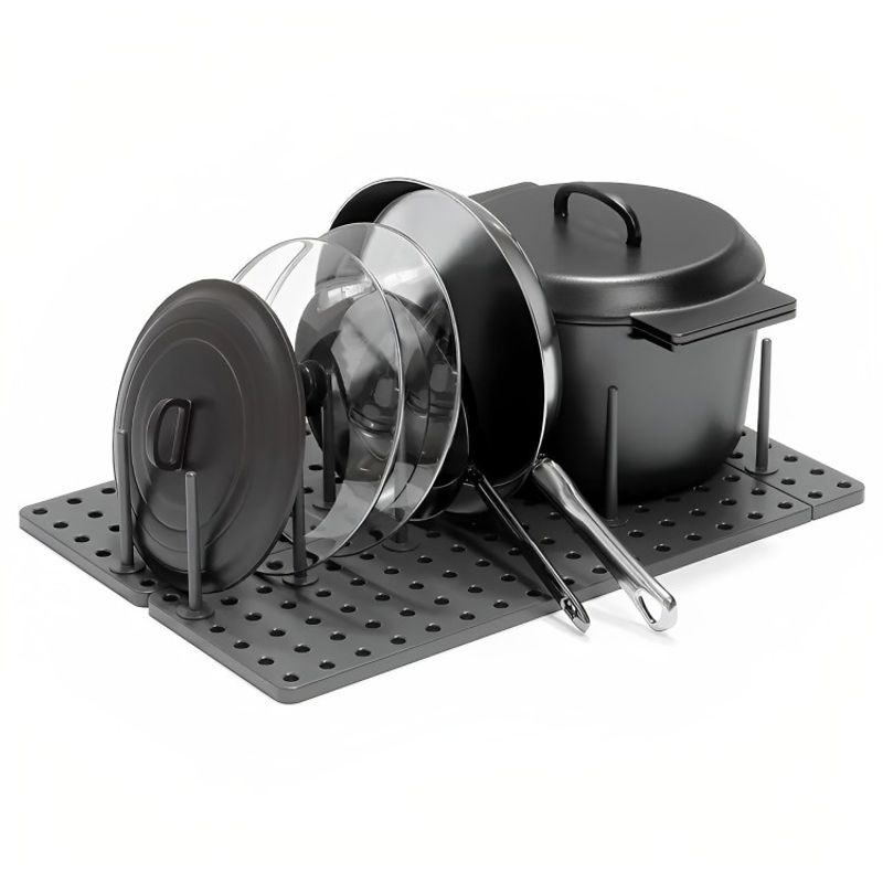 GENERICO - Set De 2 Estante Ajustable De Drenaje Cocina Tipo De Cajón