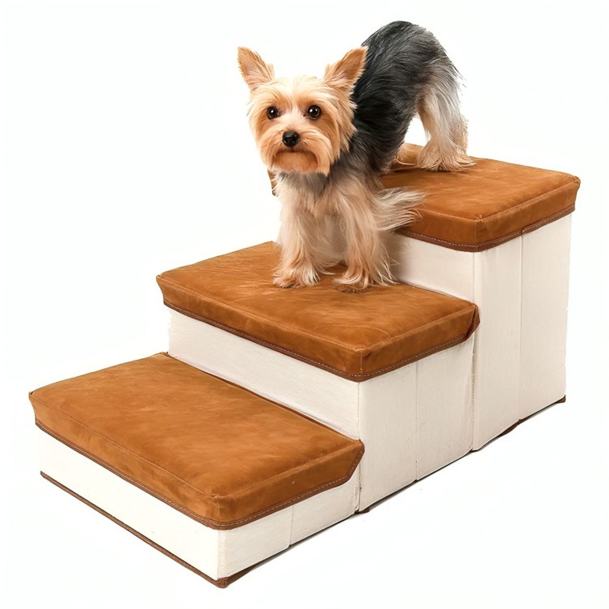 GENERICO - Escalera Plegable Para Mascotas Pequeñas De 3 Pisos