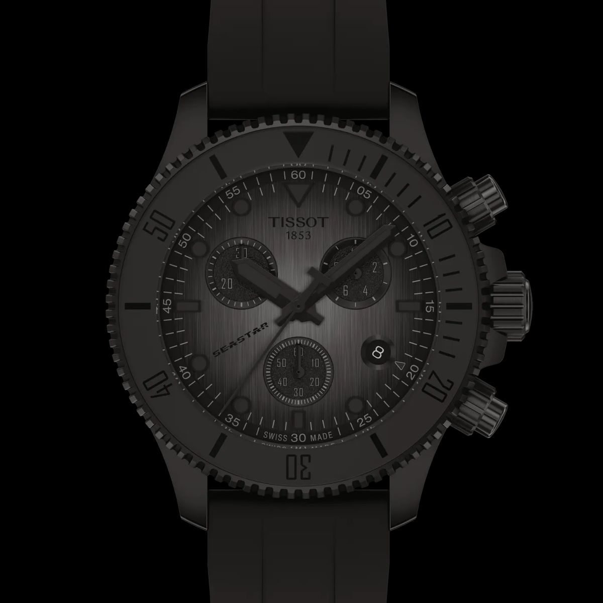 TISSOT - Reloj Tissot Seastar 1000 Chronograph Resina