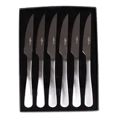 DORAL - Juego Cuchillos Carne 6 Piezas Acero Inoxidable - SC