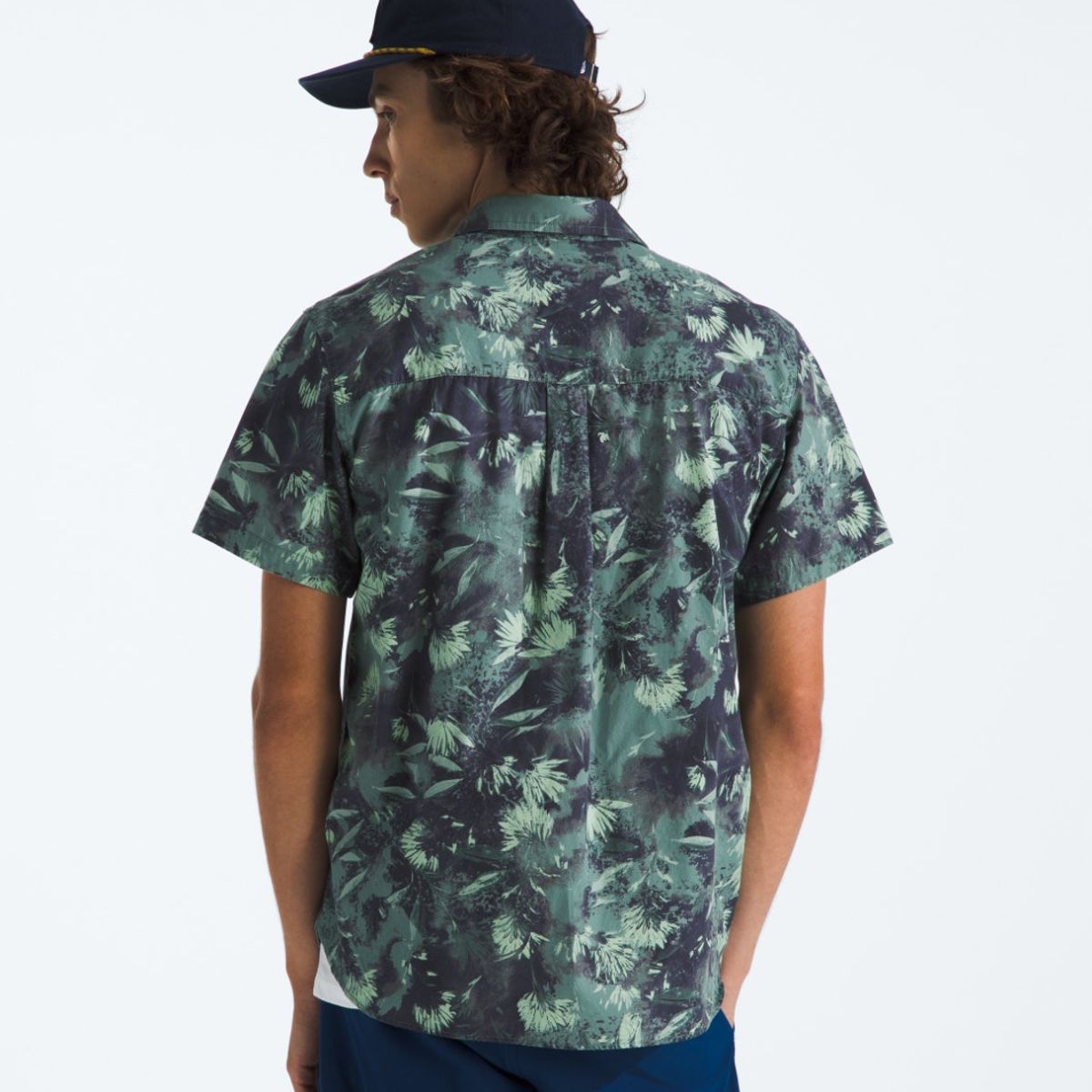 THE NORTH FACE - Camisa Baytrail Pattern Hombre Verde Oscuro
