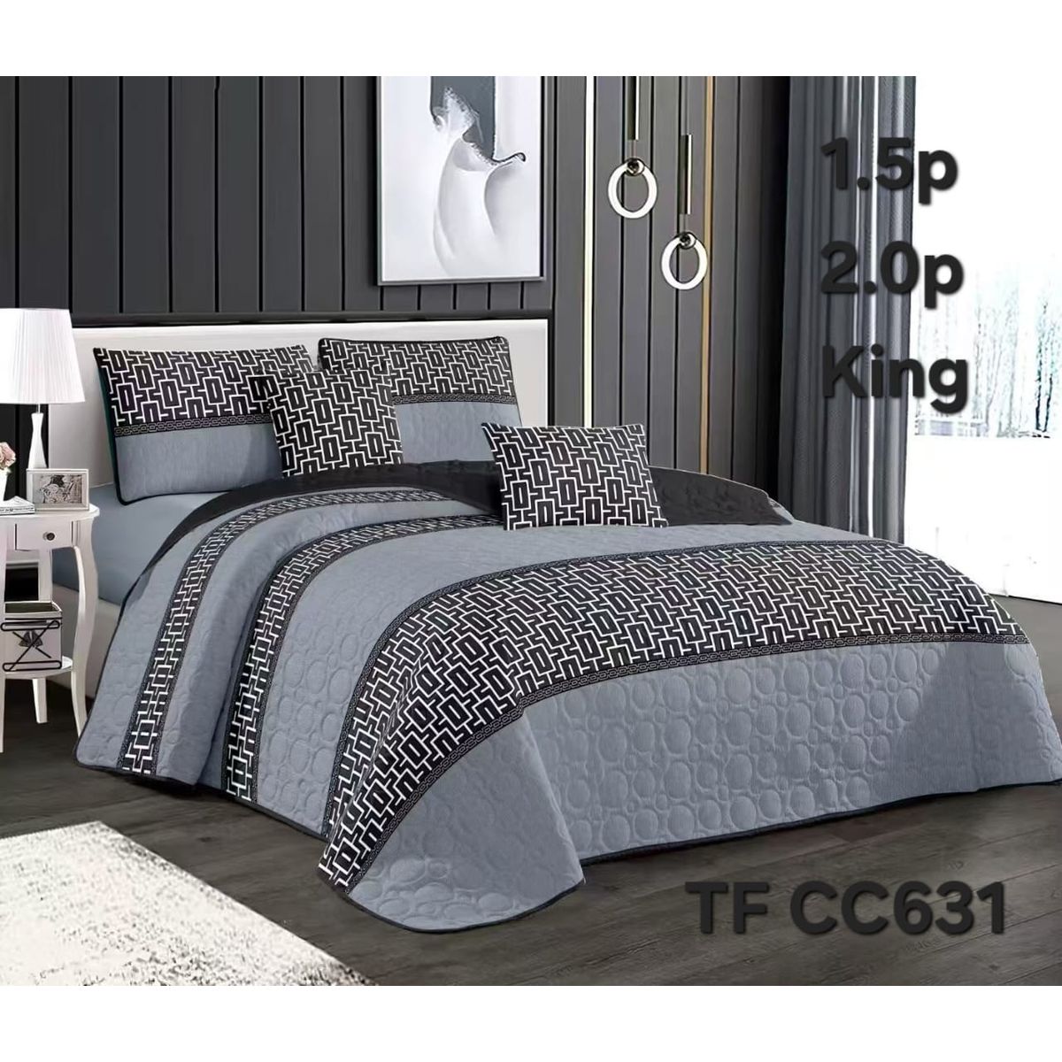 GENERICO - Cubrecama - Cobertor Quilts de Verano 2 plazas