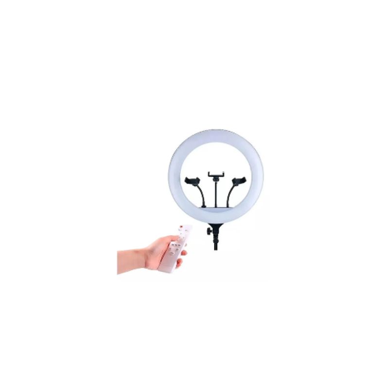 GENERICO - Aro de luz LED 56cm Profesional Con Trípode 210m