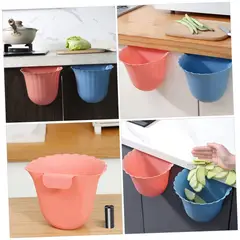 GENERICO - Bote papelera Colgantes para Puertas de Gabinetes de Cocina Rosado