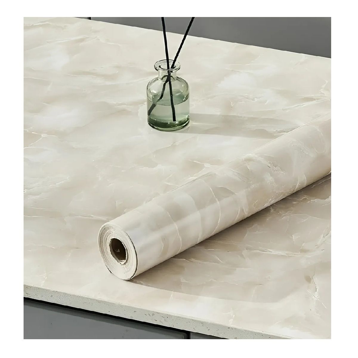 PASTELERIUSCL - Papel Para Pared Papel Mural Pvc Autoadhesivo Marmol 10mts