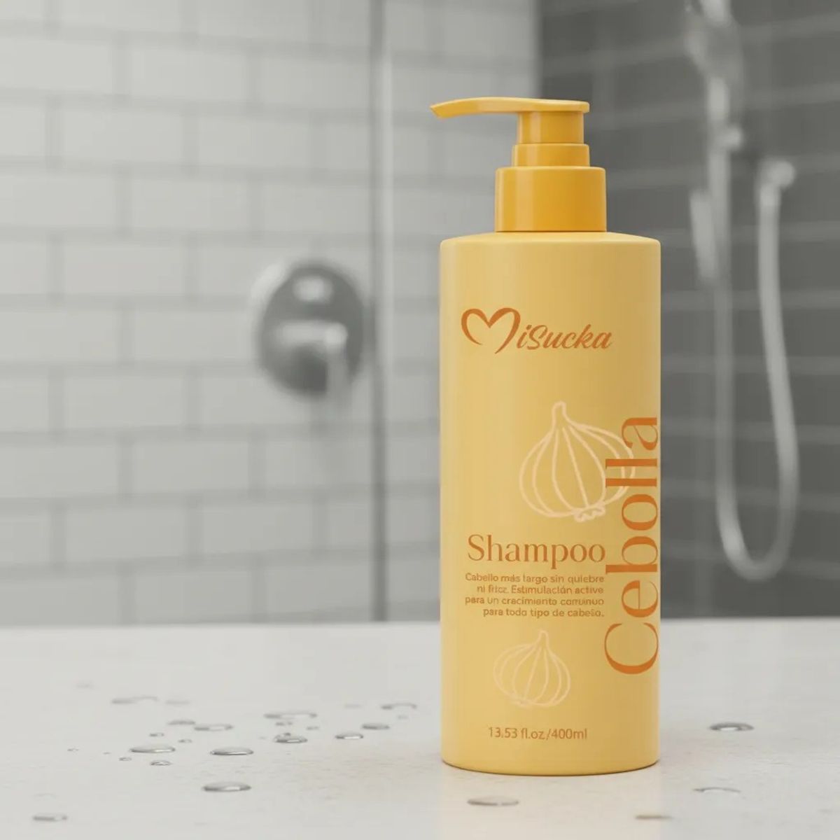 GENERICO - Shampoo de Cebolla Jengibre y Romero Misucka 400ml