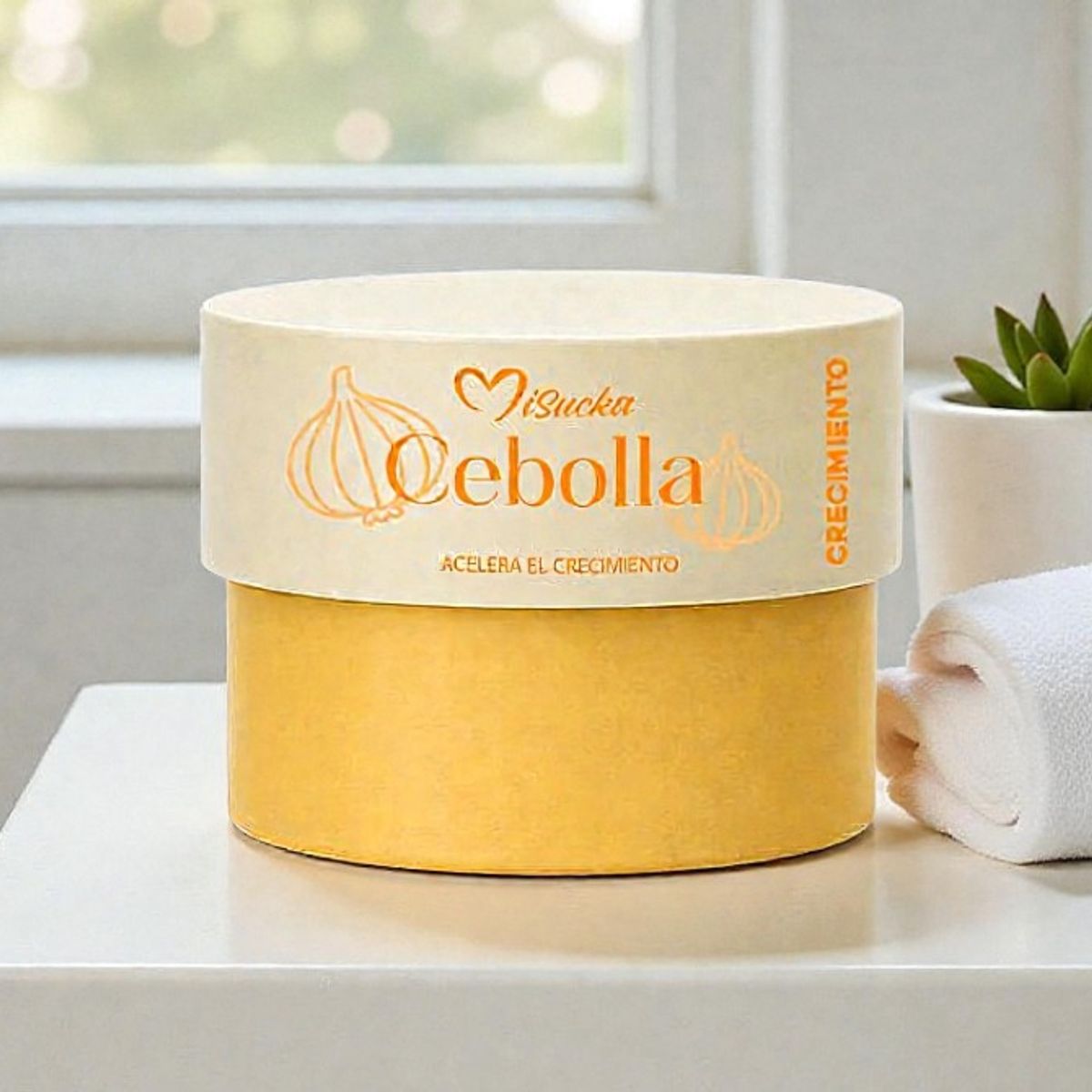 GENERICO - Mascarilla para el cabello de Cebolla Jengibre y Romero Misucka 200ml