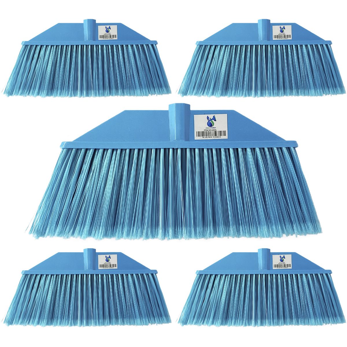 5 Repuestos Escobillón Americano Multiuso Azul 10,5 Cm, marca GENERICO - Foto Principal
