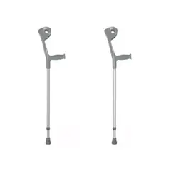GENERICO - 2 bastón muleta canadiense regulable en altura