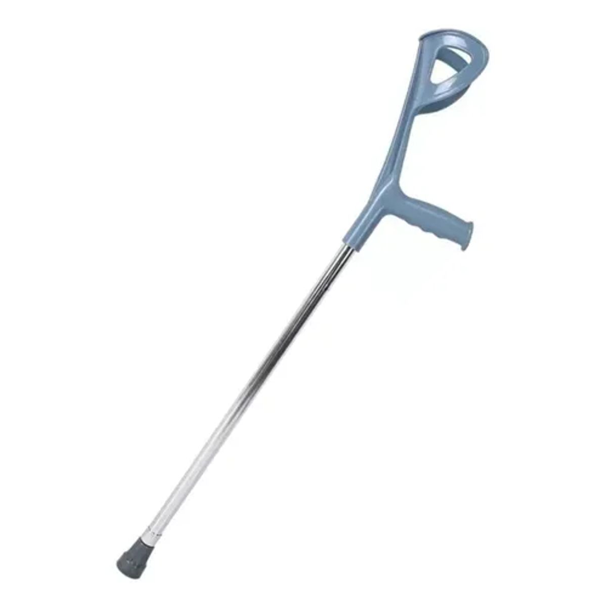 GENERICO - Set 2 muletas baston salud dlx color plateado