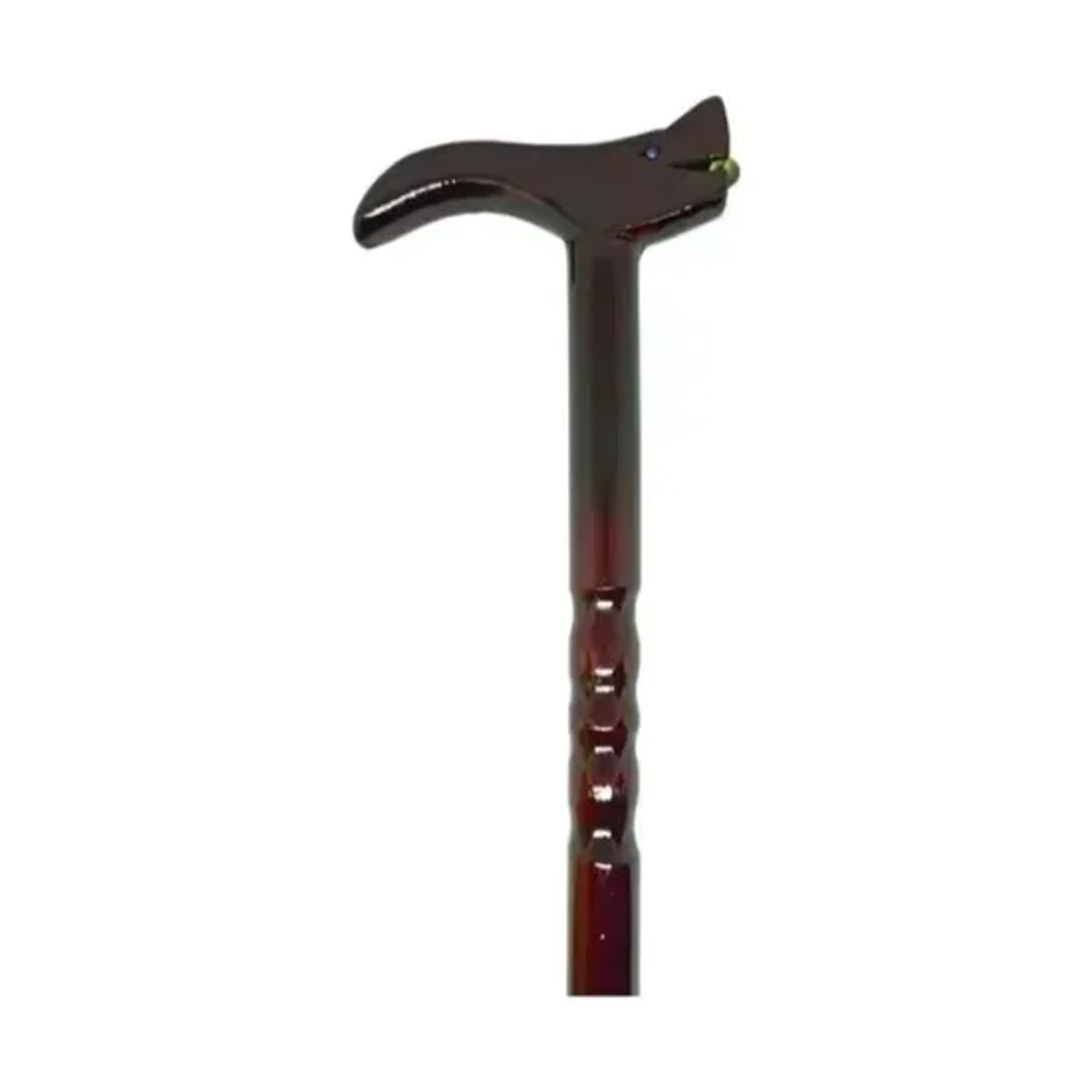 GENERICO - Bastón de madera muleta antideslizante adulto mayor 90 cm co