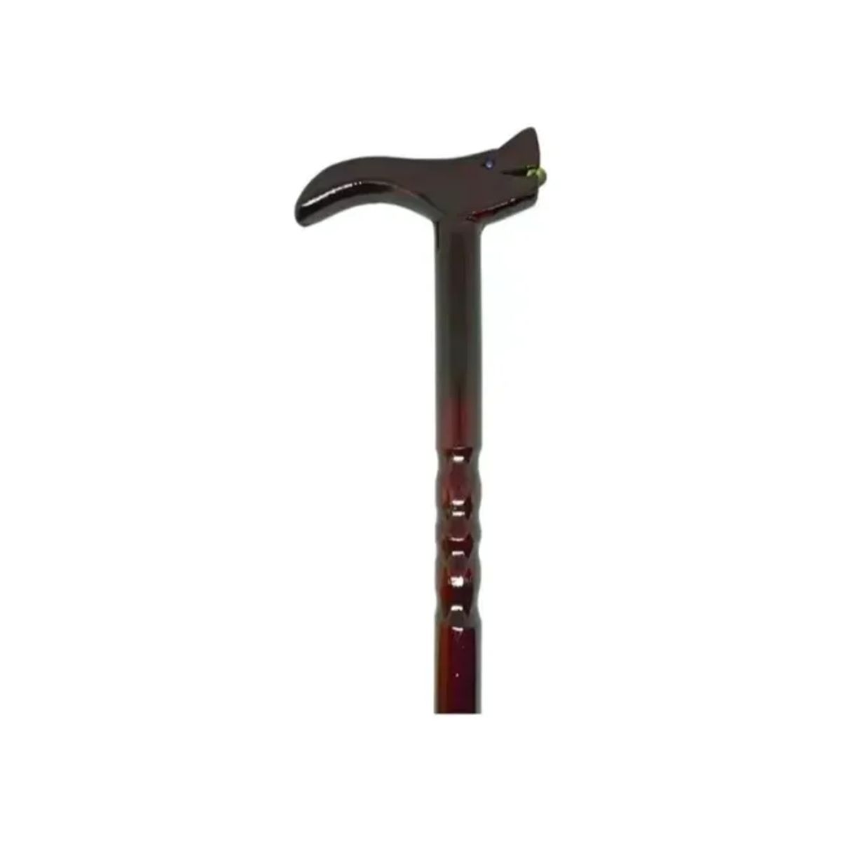 GENERICO - Bastón de madera muleta antideslizante adulto mayor 90 cm co